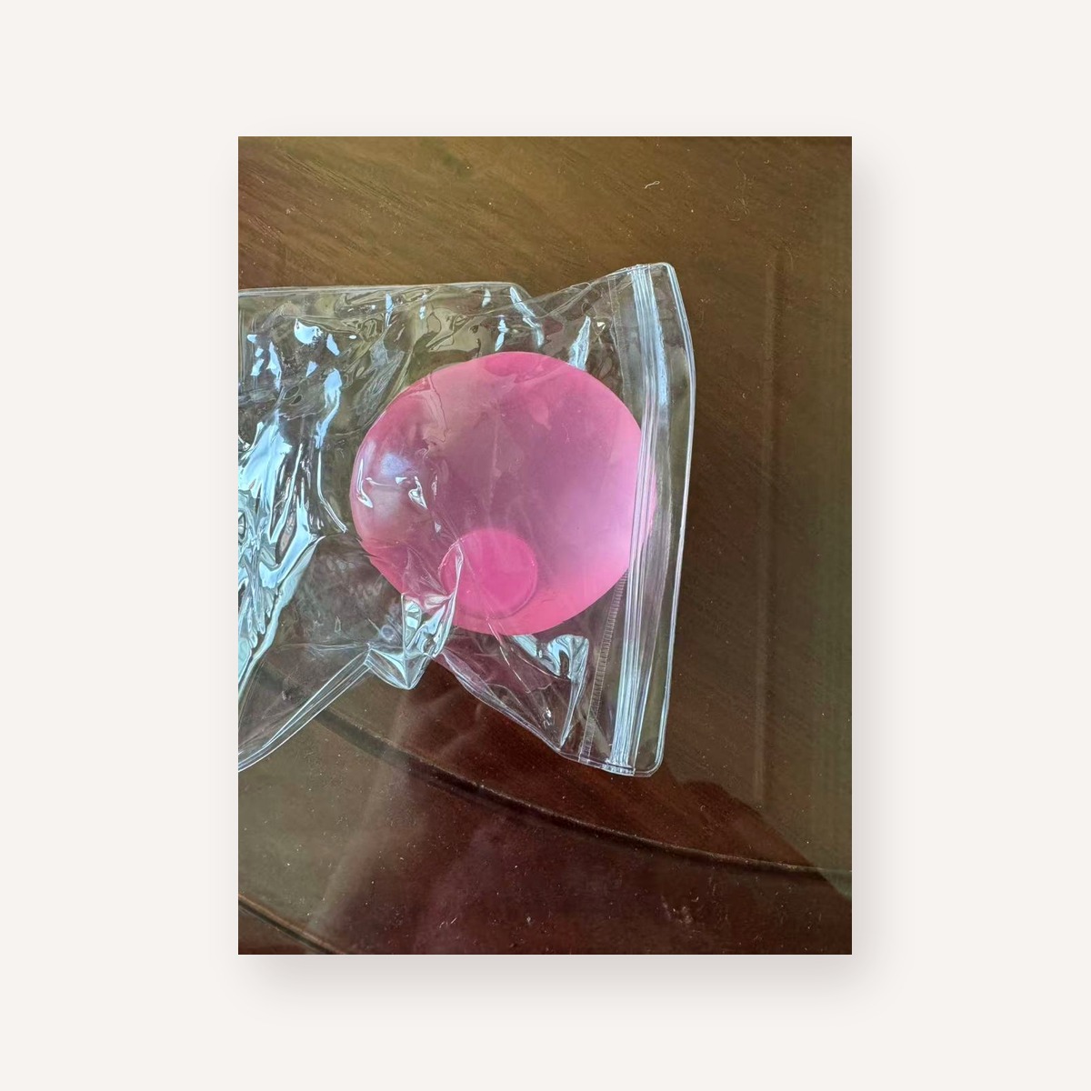 Pink Ball Squishy
