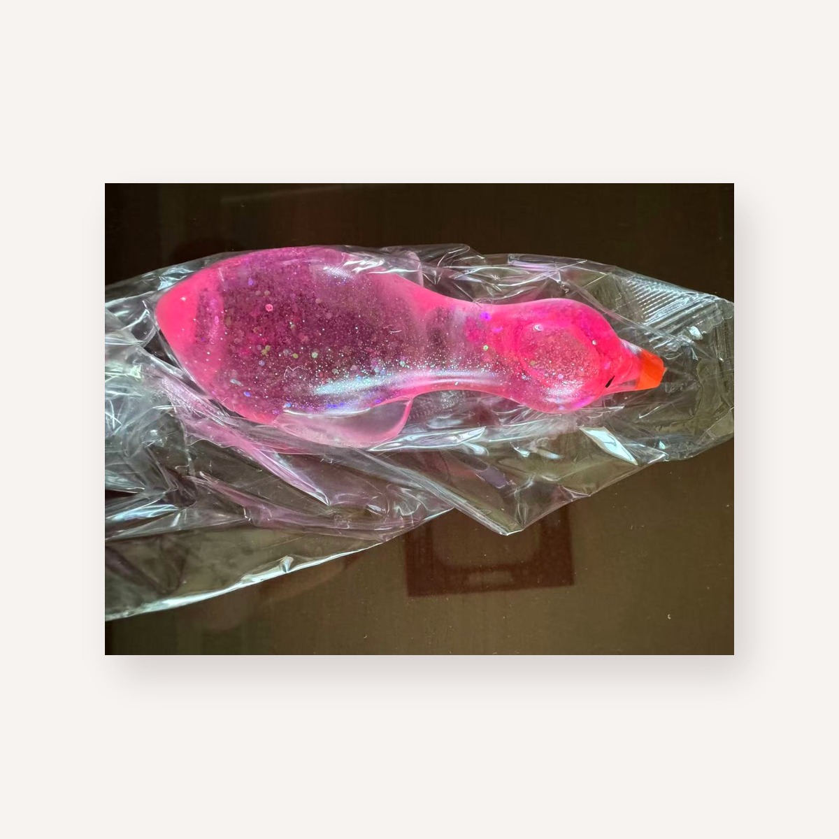 Pink Duck Squishy