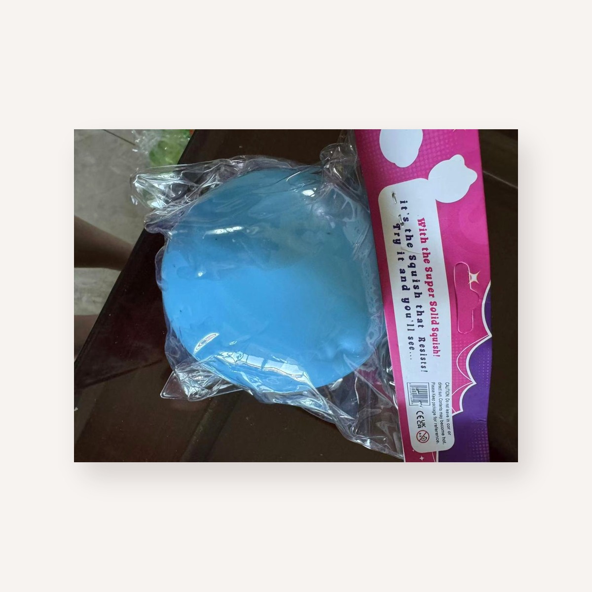 Medium Blue Ball Squishy
