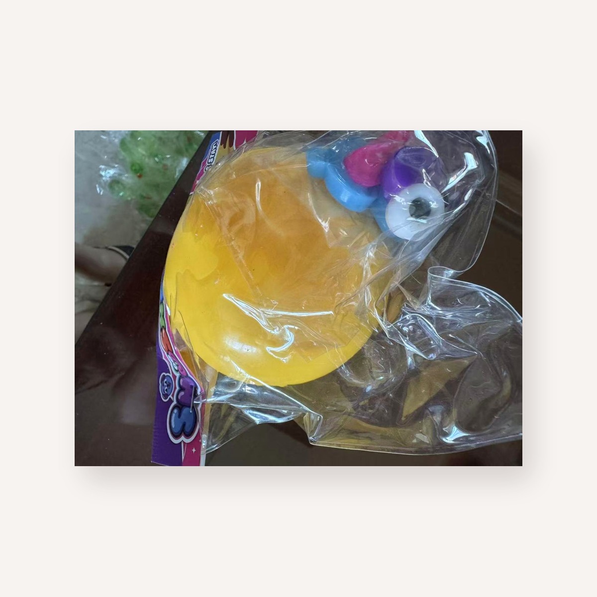 Medium Orange Ball Squishy