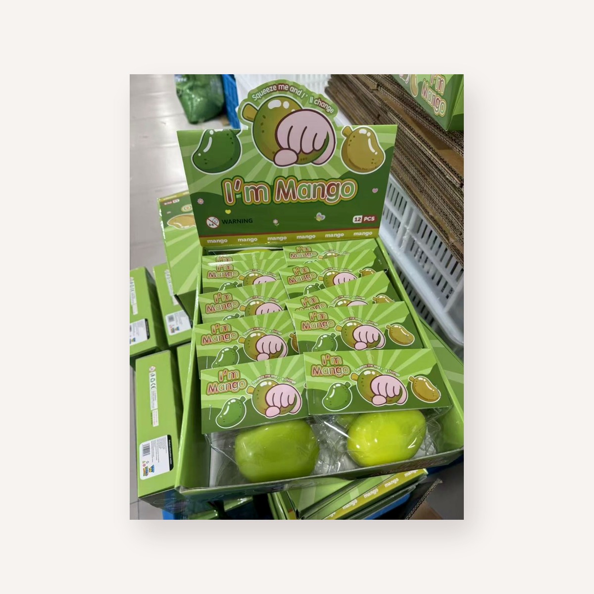Mango Building Block Squishy